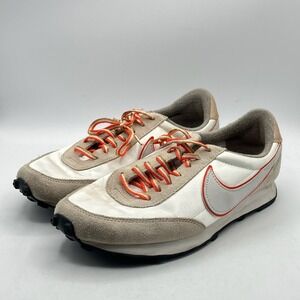 Nike Daybreak Athletic‎ Club Sneakers White Orange DN3399-100 Mens Size 9.5